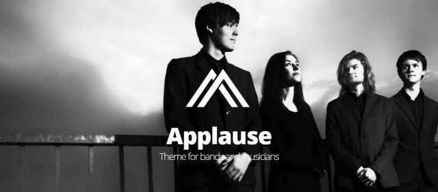 10-Applause -One-Page Responsive Music & DJ WP Theme