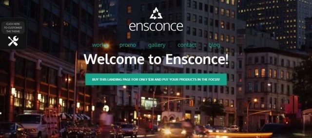 18-Ensconce - Responsive WordPress Video Landing Page