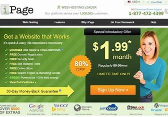 ipage- wordpress hosting price comparison