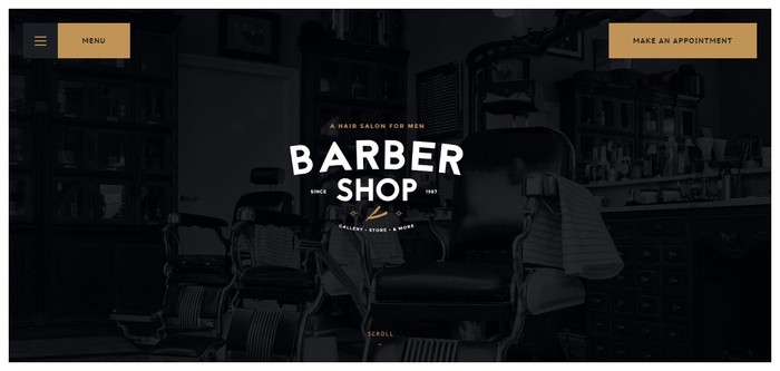 WordPress Themes for Salons and barbershops