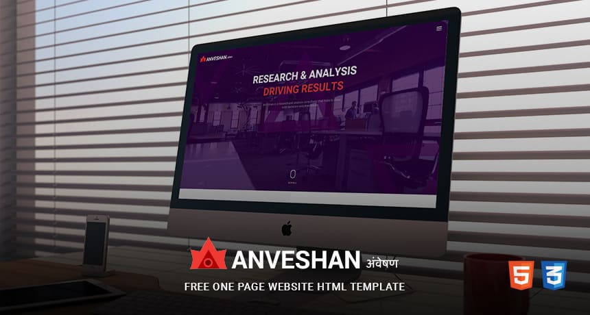ANVESHAN-Free-One-Page-Website-HTML-Template