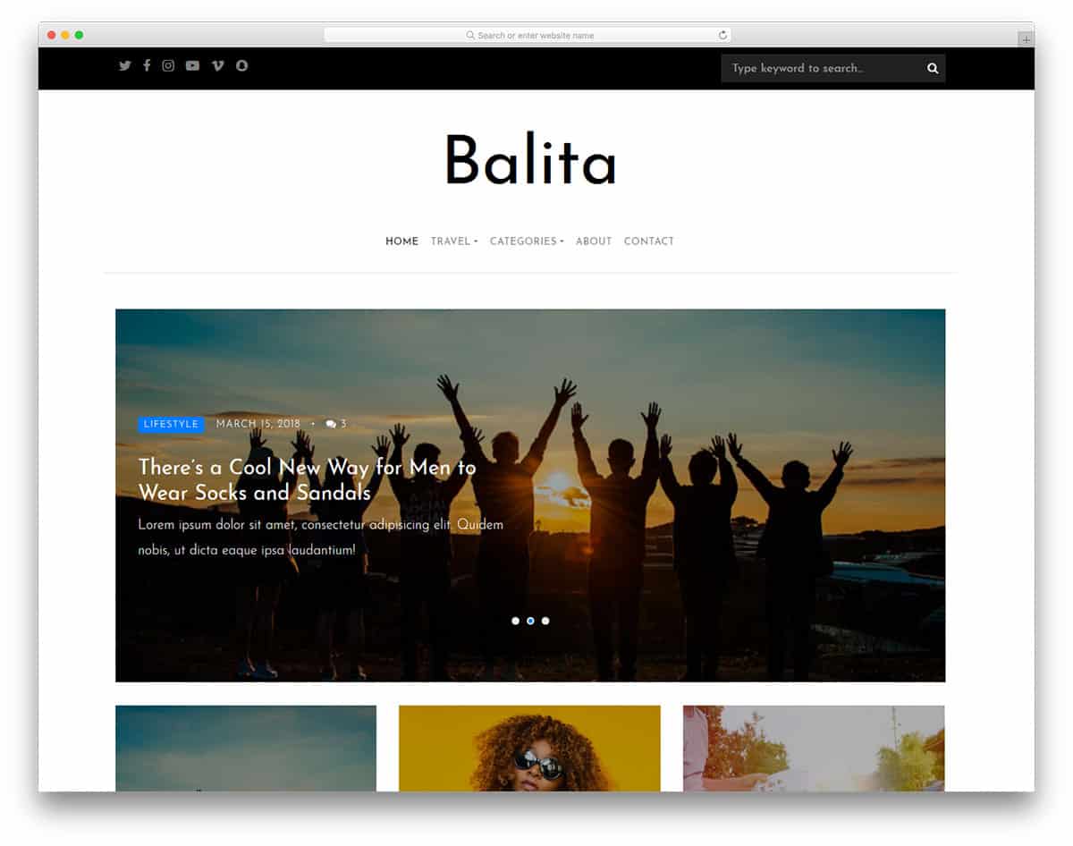 balita-free-template