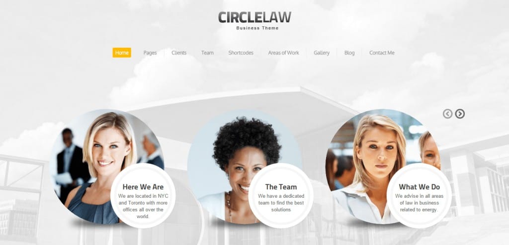 CircleLaw WordPress Theme