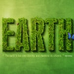 Earth logo Photoshop design tutorial