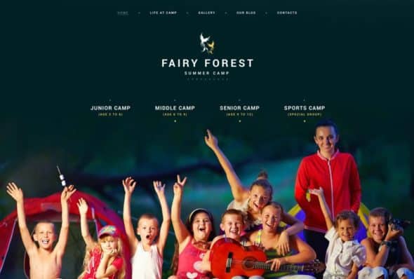 Fairy Forest - Children WP Theme
