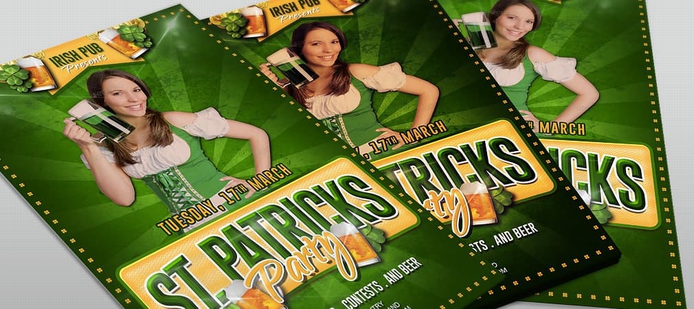 Free St Patricks Party Flyer
