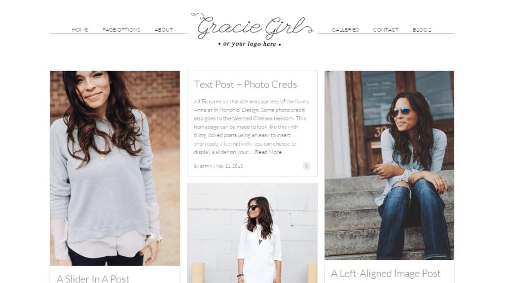 Gracie Girl theme