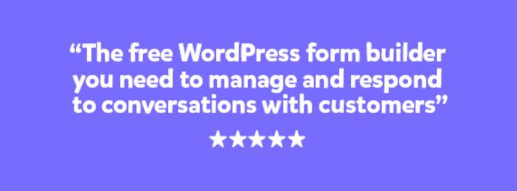 happyforms wordpress feedback plugin