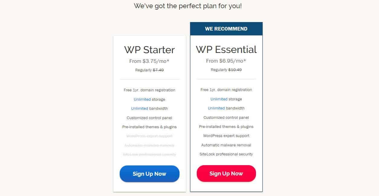 ipage-cheap wordpress hosting price