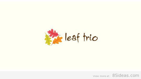 Leaf trio logo