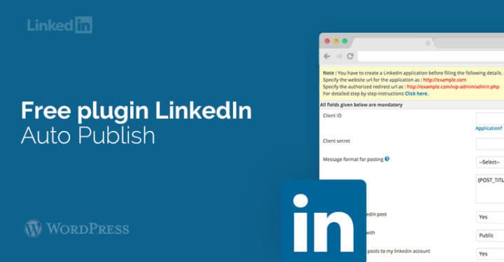 LinkedIn to WordPress plugin