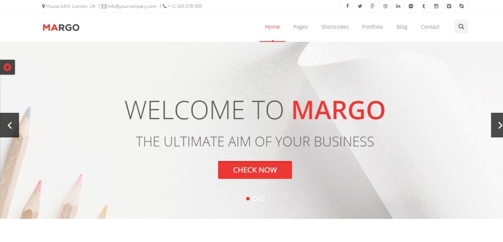 Margo Free Html Template