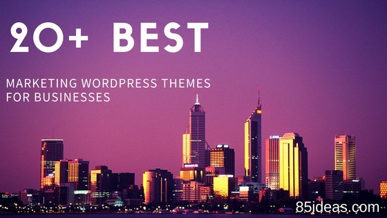 Marketing WordPress Themes
