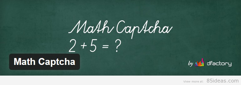 Math Captcha WordPress Plugin
