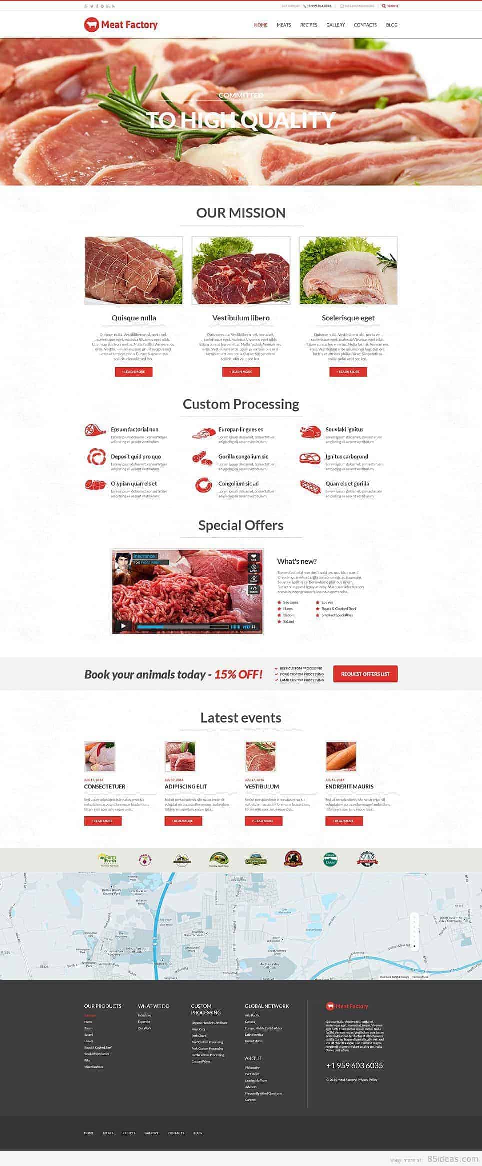 Meat WordPress Theme