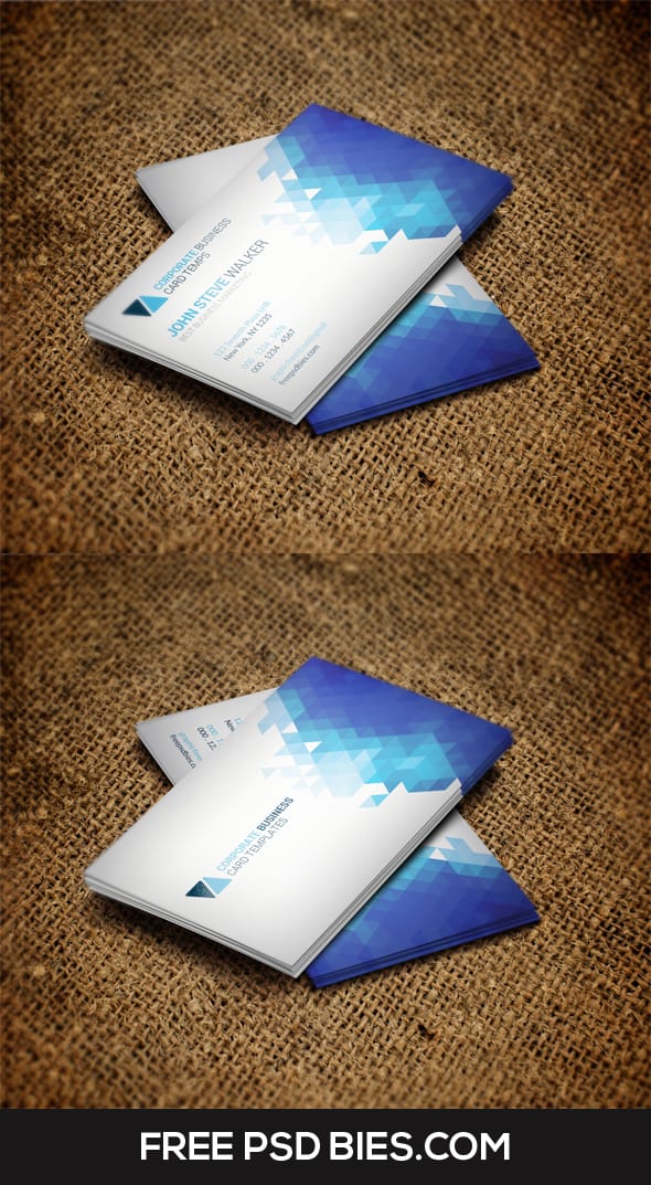 Metro Style Business Card Template