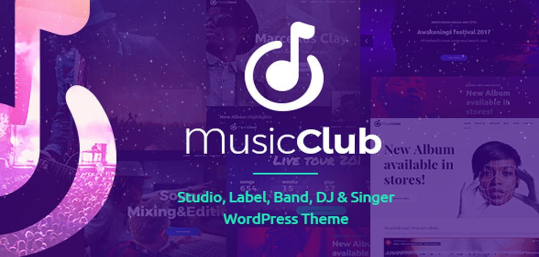 Best WordPress Themes for Music Sites