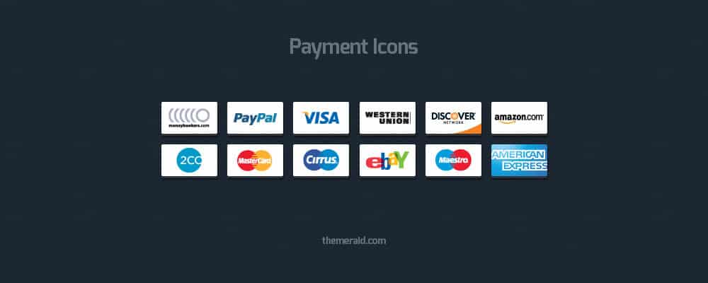 Online Payment Icons Vector Psd