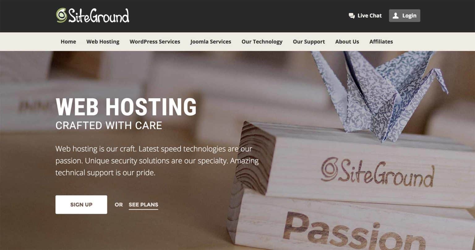 SiteGround-wordpress hosting service