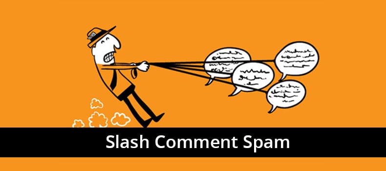 Slash Comment Spam