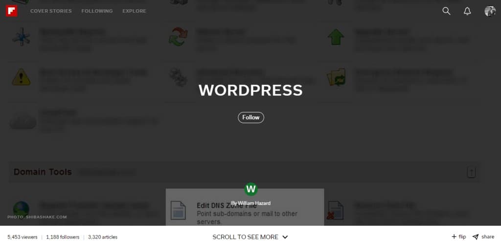 Wordpress guide on Flipboard
