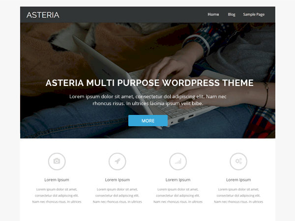 Asteria Lite WordPress Theme