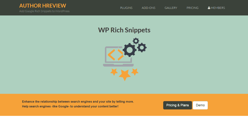 Author HReview WordPress Rich Snippets Plugin