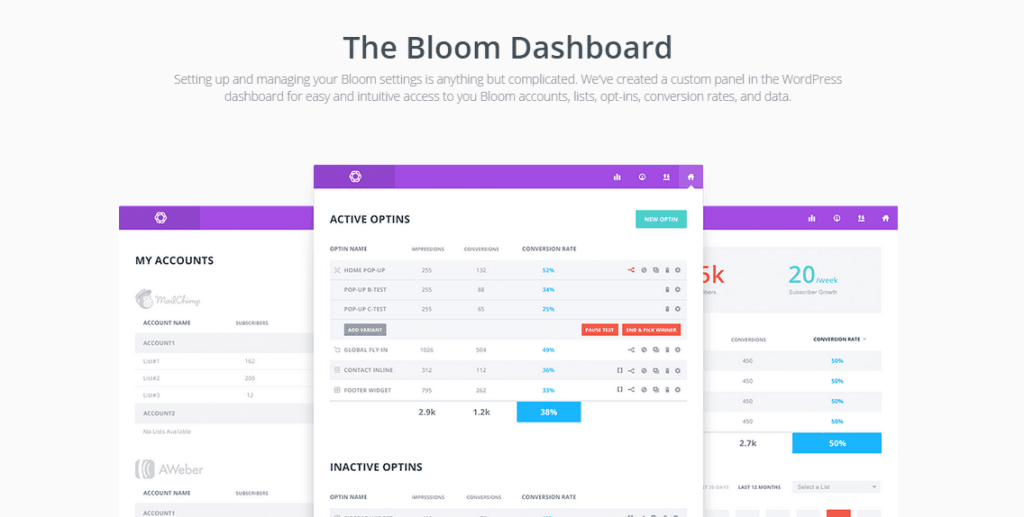 Bloom Email Opt In Plugin