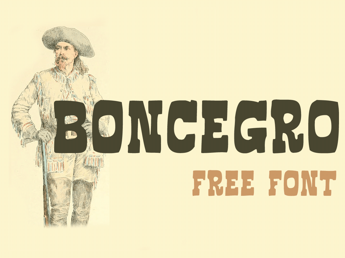 Boncegro FF font