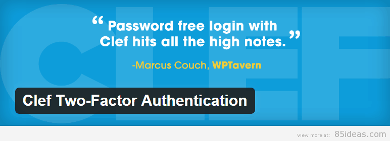 Clef Two Factor Authentication Plugin