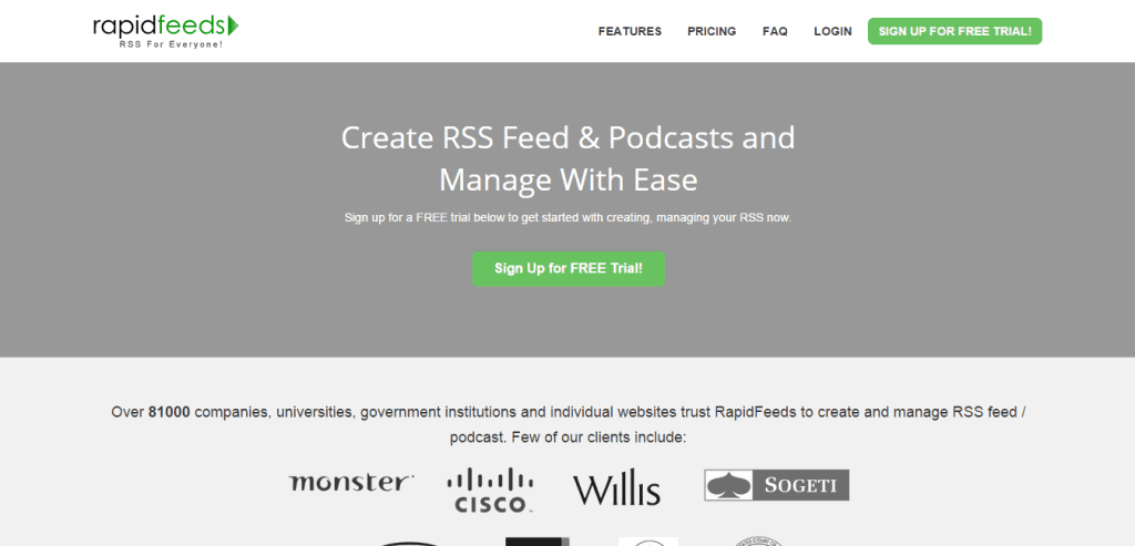 Create RSS Feed Publish Podcast