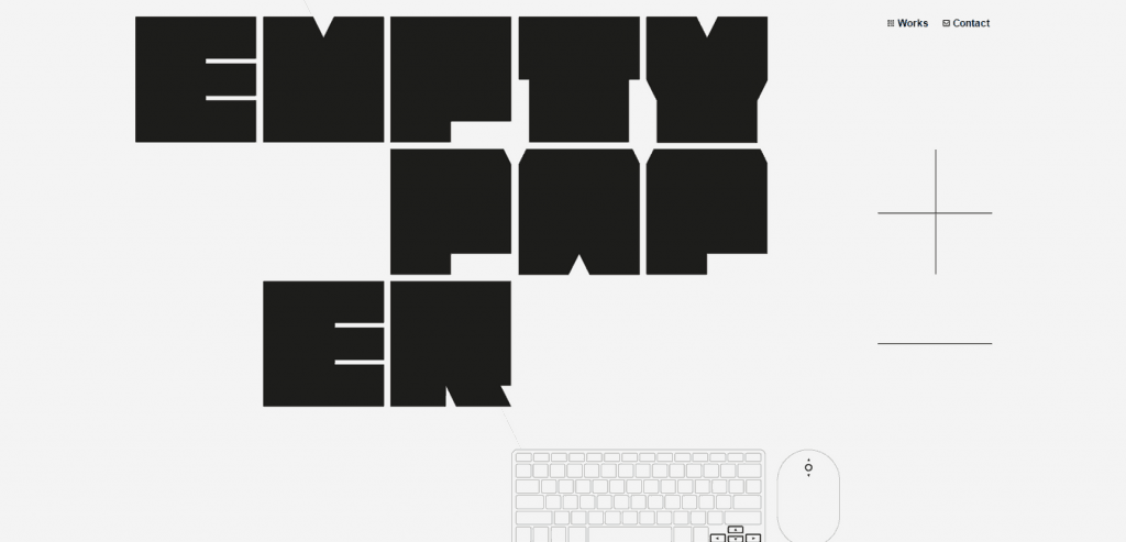 Emptypaper Webdesign