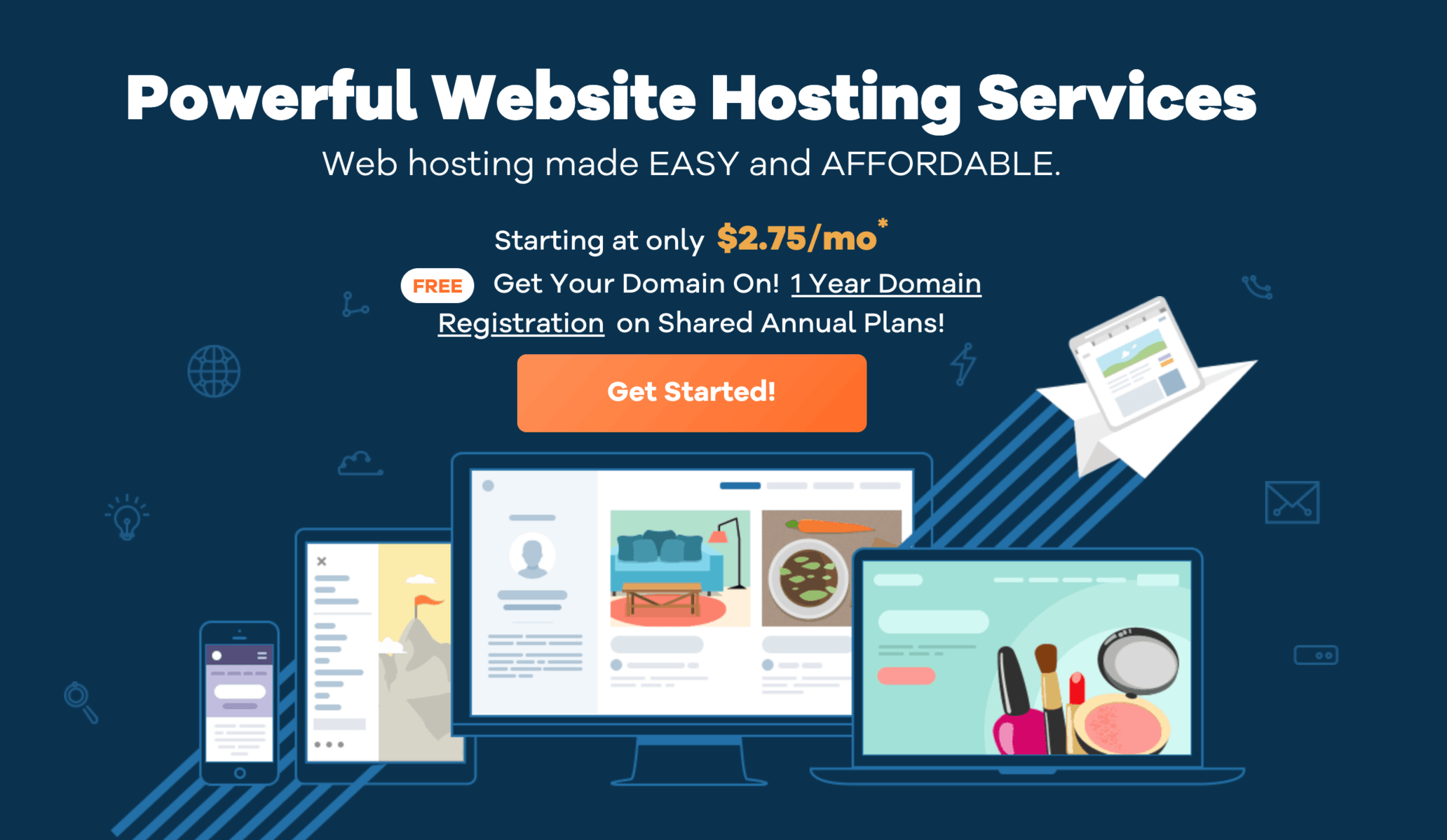 hostgator one of the fastest web hosting for WordPress provider
