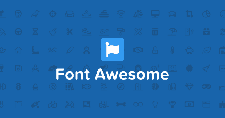 font awesome - free icon sets