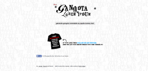 Gangsta Lorem Ipsum dummy text generator