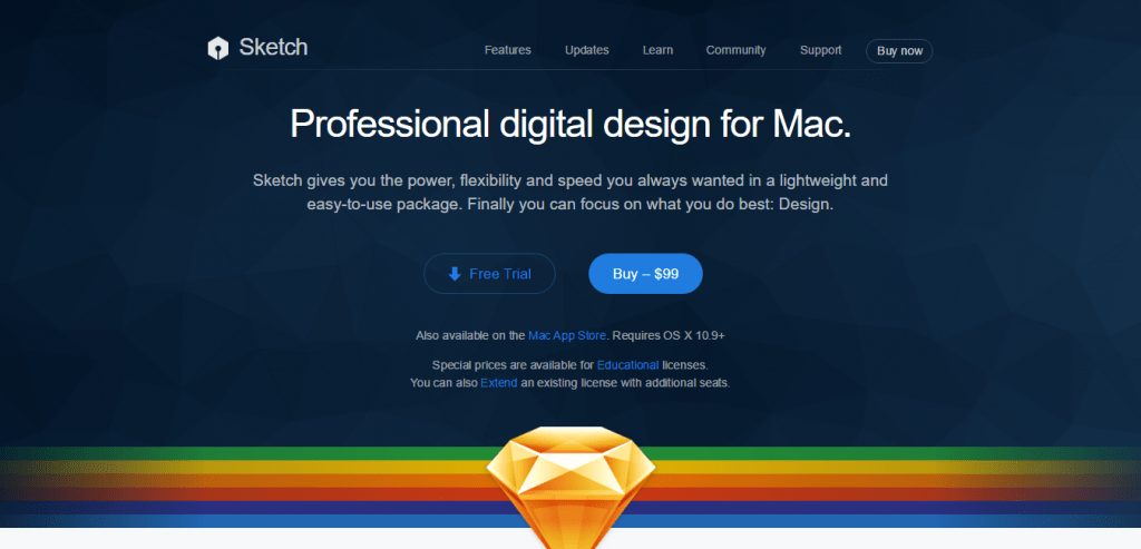 Graphics desig for mac Sketch 3