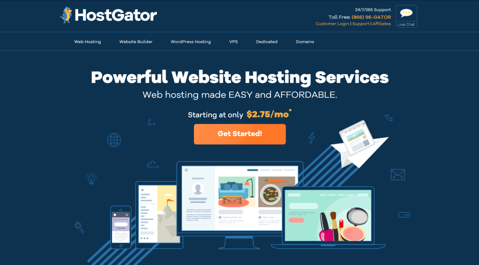 HostGator- wordpress hosting