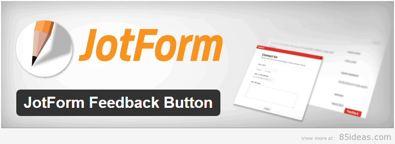 JotForm Feedback Button plugin