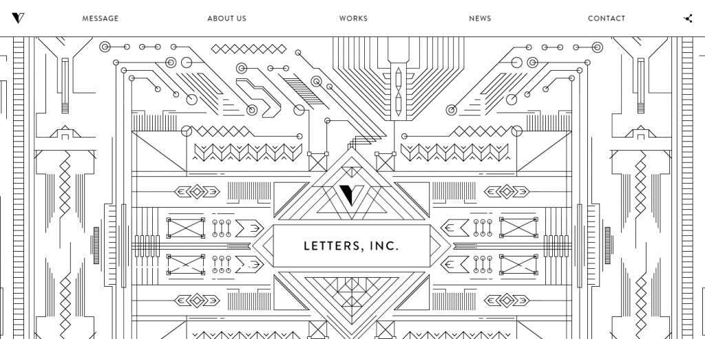 LETTERS INC design
