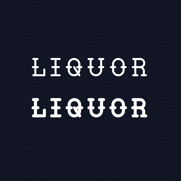 Liquor Typeface