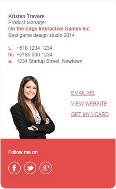 Market Me Series Email Signature Template