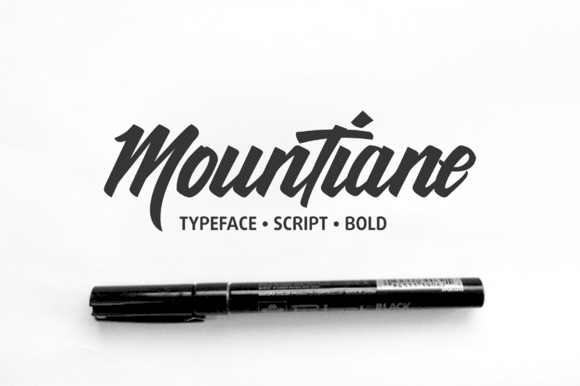MounTiane Typeface