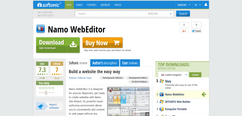 Namo WebEditor Download