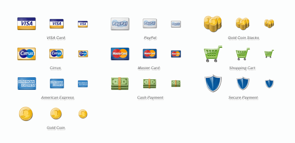 payment-icons-e-commerce sites