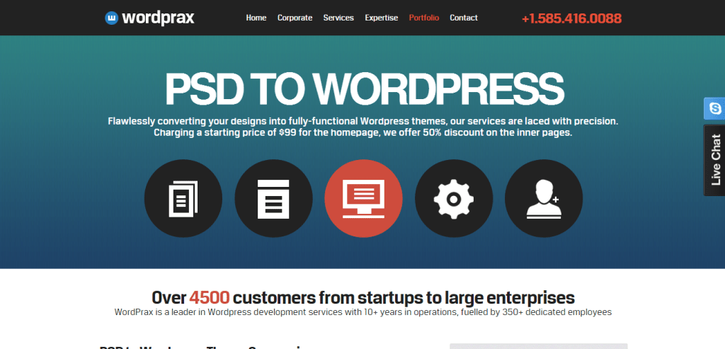 Best PSD to WordPress Service
