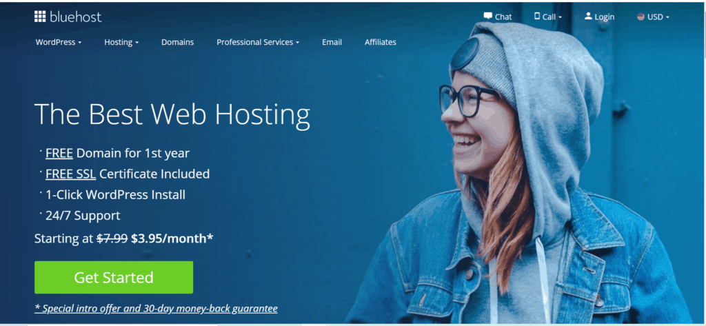 Bluehost email hosting