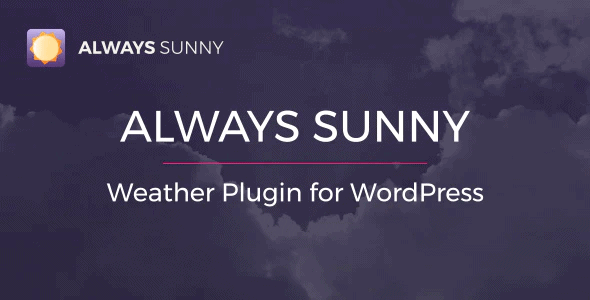 Always-Sunny-Plugin-WordPress-Weather-Widget-and-Shortcode