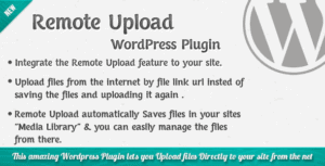 Remote-Upload-WordPress-Plugin
