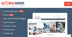 Globalnews-News-Magazine-HTML5-Template