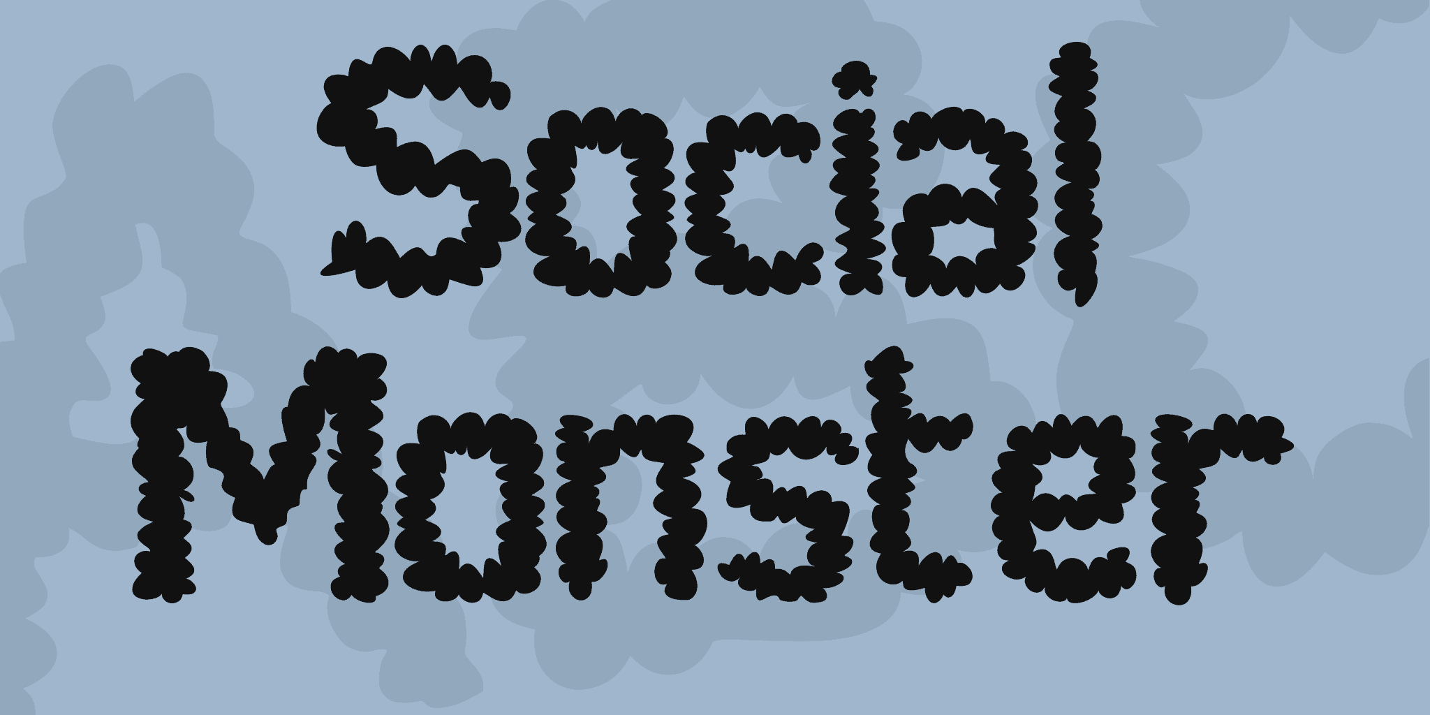 social-monster-font